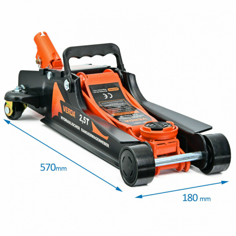 Podnośnik hydr. niskoprofilowy 2,5T SN10661 Podnośnik hydr. niskoprofilowy 2,5T SN10661
