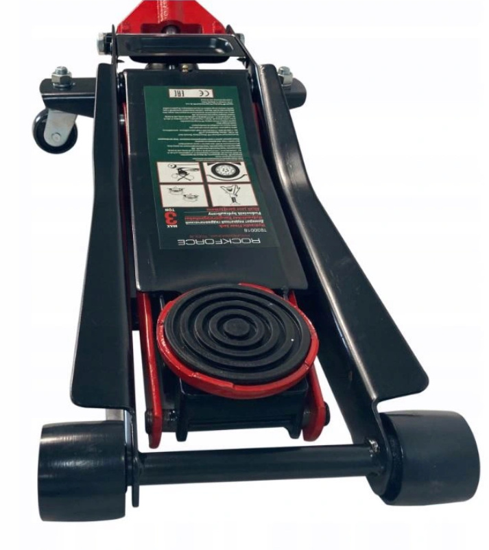 Podnośnik hydrauliczny niskoprofilowy dwutłokowy 3T T830018 Podnośnik hydrauliczny niskoprofilowy dwutłokowy 3T T830018