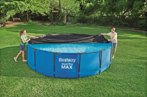 Pokrywa na basen stelażowy 457 cm Bestway 58038 Pokrywa na basen stelażowy 457 cm Bestway 58038