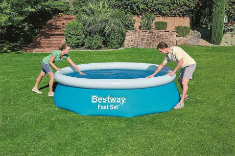 Pokrywa solarna do basenu stelaż 305 cm Bestway 58241 Pokrywa solarna do basenu stelaż 305 cm Bestway 58241