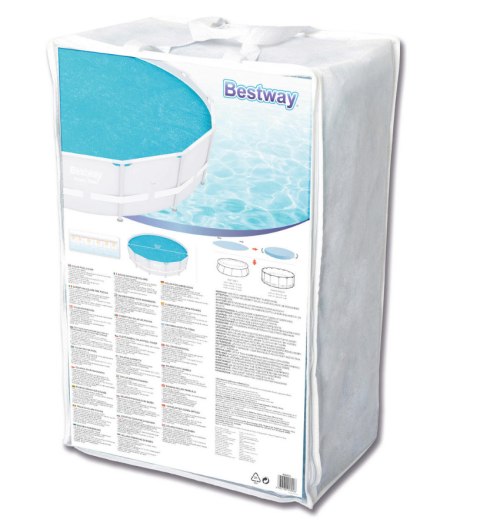 Pokrywa solarna do basenu stelaż 427 cm Bestway 58252 Pokrywa solarna do basenu stelaż 427 cm Bestway 58252