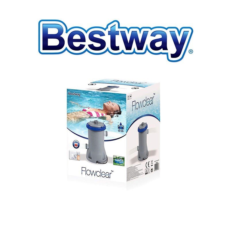 Pompa filtrująca do basenu 2006L/h Bestway 58383 Pompa filtrująca do basenu 2006L/h Bestway 58383