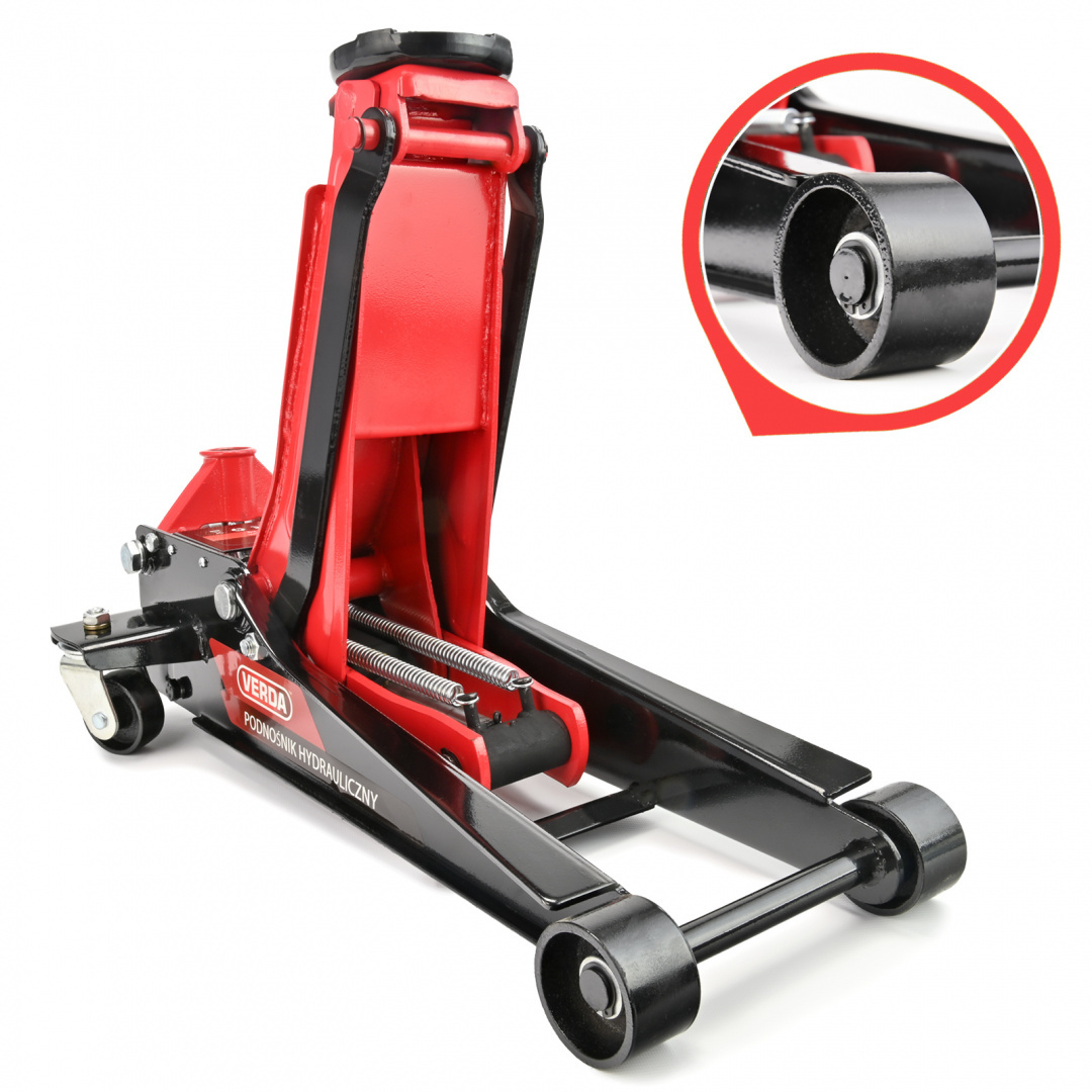 Podnośnik hydrauliczny niskoprofilowy dwutłokowy 3,5T SN8035 Podnośnik hydrauliczny niskoprofilowy dwutłokowy 3,5T SN8035