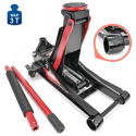 Podnośnik hydrauliczny niskoprofilowy dwutłokowy 3,0T SN8465 + Guma GN05