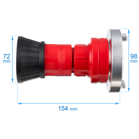 Prądownica do węża strażackiego 2" WP42C Prądownica do węża strażackiego 2" WP42C
