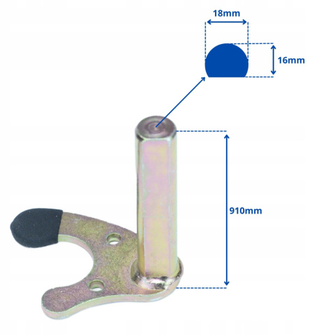 Adapter uchwyt piny do stojaka podnośnika motocyklowego pod rolki tył V SN1741 Adapter uchwyt piny do stojaka podnośnika motocyklowego pod rolki tył V SN1741