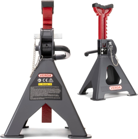 Podpory kobyłki samochodowe z bolcem 3T TÜV/GS SN2435 Podpory kobyłki samochodowe z bolcem 3T TÜV/GS SN2435